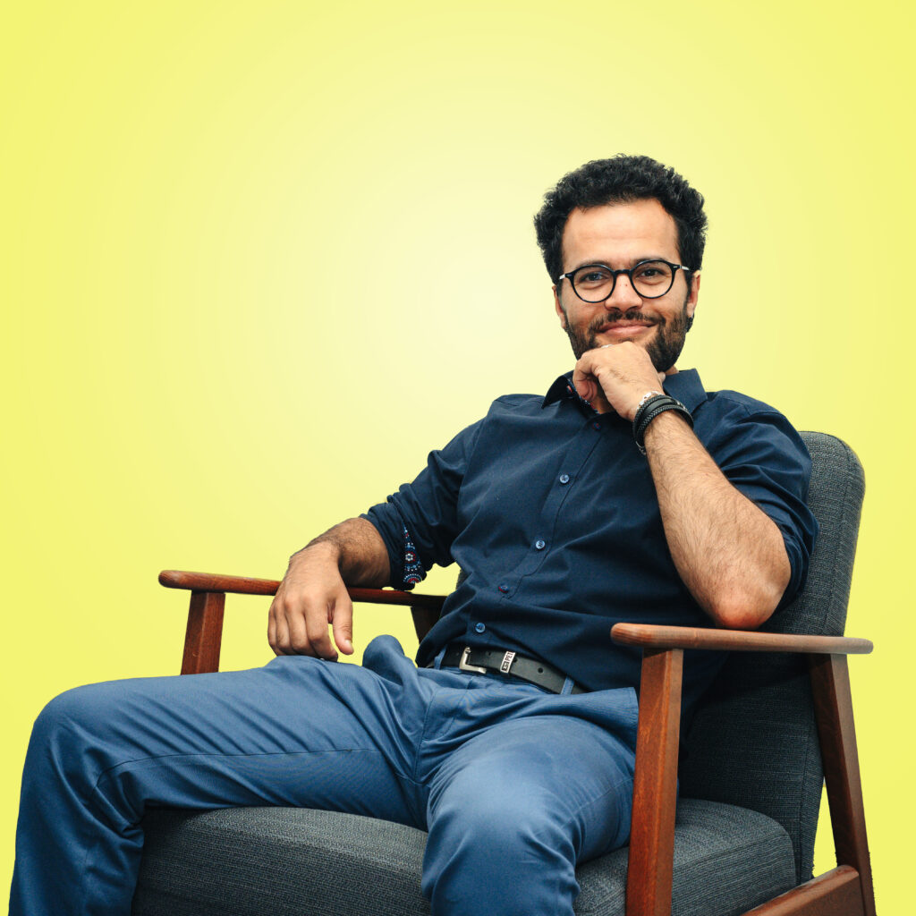 Portraitbild unseres Mitarbeitenden Ahmed